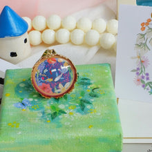 將圖片載入圖庫檢視器 手作水晶面三環絲巾扣禮盒 / 客製化絲巾扣