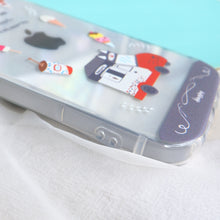 將圖片載入圖庫檢視器 【客製化手機殼】 香港特色美食掛繩手機殼 防撞包邊 透明