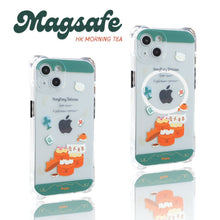將圖片載入圖庫檢視器 【防摔/iPhone 17/高顏值】MagSafe磁吸 四角防撞掛繩可拆手機殼