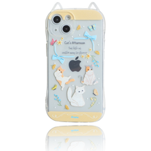 將圖片載入圖庫檢視器 【iPhone 16e 新品上市】貓咪手機殼 雙鉤背繩 三合一掛繩手機殼