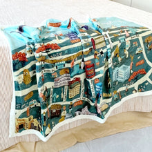 將圖片載入圖庫檢視器 香港記憶 HK MEMORY系列 毛毯 沙發毯 蓋毯子 夏季空調毯子