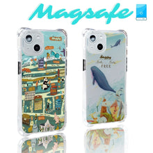 將圖片載入圖庫檢視器 StephyDesignHK 【新登場iPhone17】Magsafe吸磁香港特色地圖插畫掛繩手機殼