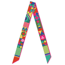 將圖片載入圖庫檢視器 StephyDesignHK 【幾何歡樂】絲巾高級禮盒套裝