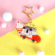 將圖片載入圖庫檢視器 香港慢旅 HK journey系列 六款 香港美食鎖匙扣 Keychain