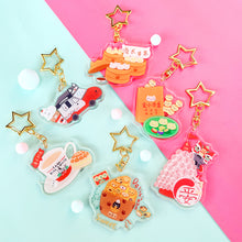 將圖片載入圖庫檢視器 香港慢旅 HK journey系列 六款 香港美食鎖匙扣 Keychain