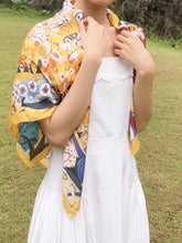 將圖片載入圖庫檢視器 StephyDesignHK 【客製化生日禮物】 專屬名字絲巾扣+ 絲巾禮盒/閨密禮物/字母禮物