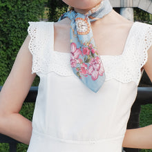 將圖片載入圖庫檢視器 StephyDesignHK 宮廷可愛風絲巾連絲巾扣高貴禮盒/絲巾/小方巾