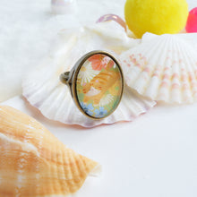 Load image into Gallery viewer, StephyDesignHK Spring apple green kitten scarf & scarf Ring gift box/ scarf/neck scarf/square scarf