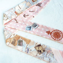 將圖片載入圖庫檢視器 世界地圖TOTE BAG 絲巾包包 | 愛旅行者托特包 絲巾+包包兩用