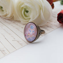 將圖片載入圖庫檢視器 繁花盛開長絲巾飄帶髮帶禮盒配絲巾扣禮盒套裝