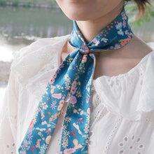 將圖片載入圖庫檢視器 StephyDesignHK  【閨蜜生日禮物】好姊姊禮物 - Twilly絲巾配絲巾扣 感謝卡禮盒