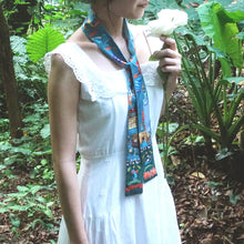 將圖片載入圖庫檢視器 StephyDesignHK 【香港特色】絲巾3件套 方巾+髮帶+絲巾扣