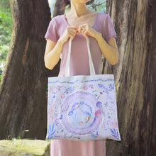 將圖片載入圖庫檢視器 香港維港幻浪 絨毛帆布袋 | 香港托特包 TOTE BAG & TWILLY