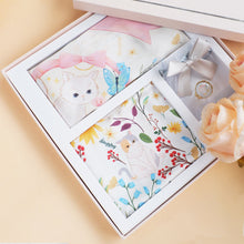 將圖片載入圖庫檢視器 StephyDesignHK【精美絲巾高級禮盒 】 大方巾+小方巾+手工絲巾扣(3件套)