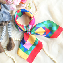 將圖片載入圖庫檢視器 StephyDesignHK 【幾何歡樂】絲巾高級禮盒套裝