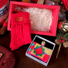 Load image into Gallery viewer, StephyDesignHK Enchanted Fairy Tale Land Scarf & scarf Ring Gift Set