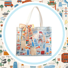 Load image into Gallery viewer, StephyDesignHK "Plush Canvas Tote Bag | Hong Kong Tote Bag"