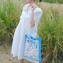 Load image into Gallery viewer, StephyDesignHK - Hong Kong Impressions Plush Tote Bag