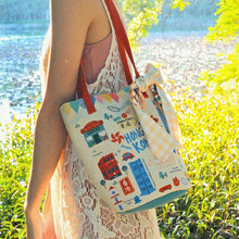 Load image into Gallery viewer, StephyDesignHK -  Bucket Tote Bag with a Touch of Hong Kong