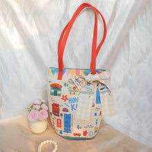 Load image into Gallery viewer, StephyDesignHK -  Bucket Tote Bag with a Touch of Hong Kong