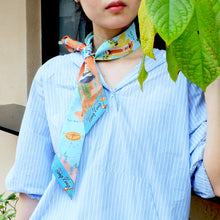 將圖片載入圖庫檢視器 StephyDesignHK  【香港手信 禮物】 香港山嶼海-絲巾Twilly 領帶禮盒套裝(客製禮物)