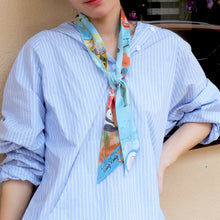 將圖片載入圖庫檢視器 StephyDesignHK  【香港手信 禮物】 香港山嶼海-絲巾Twilly 領帶禮盒套裝(客製禮物)