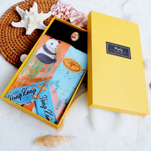 將圖片載入圖庫檢視器 StephyDesignHK  【香港手信 禮物】 香港山嶼海-絲巾Twilly 領帶禮盒套裝(客製禮物)