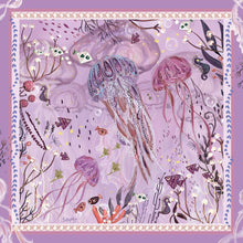 將圖片載入圖庫檢視器 StephyDesignHK 2月紫水晶生日石絲巾及絲巾扣禮盒套裝