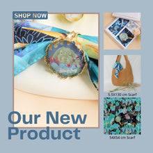 將圖片載入圖庫檢視器 StephyDesignHK【絲巾高級禮盒 】 方巾+髮帶絲巾+絲巾扣 多件套經典禮盒(3入)