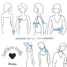 將圖片載入圖庫檢視器 StephyDesignHK  【客製化禮物】 回禮小禮物- 絲巾感謝卡套裝禮盒