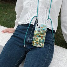 將圖片載入圖庫檢視器 StephyDesignHK 【新登場iPhone17】Magsafe吸磁香港特色地圖插畫掛繩手機殼