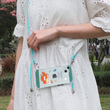 將圖片載入圖庫檢視器 【防摔/iPhone 17/高顏值】MagSafe磁吸 四角防撞掛繩可拆手機殼