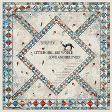 將圖片載入圖庫檢視器 【絲巾禮盒】復古花絲巾+純銅鍍金三環絲巾扣 高級禮盒套裝