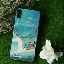 將圖片載入圖庫檢視器 StephyDesignHK 童幻馴鹿鋼化玻璃手機保護殼 iPhone X/XsMax/XS/XR