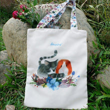 Load image into Gallery viewer, stephy canvas tote bag