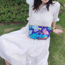 將圖片載入圖庫檢視器 StephyDesignHK  【萌兔森林】可調節長短鏈條帆布餃子包/單肩包