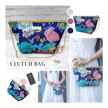 將圖片載入圖庫檢視器 StephyDesignHK  【萌兔森林】可調節長短鏈條帆布餃子包/單肩包