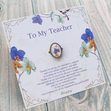 將圖片載入圖庫檢視器 StephyDesignHK 【謝師禮物】專屬老師名字客製手工絲巾扣絲巾禮物