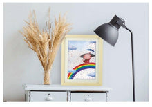 Load image into Gallery viewer, StephyDesignHK Dream wall art- Canvas Painting/Girl Room Décor/Children is room Décor