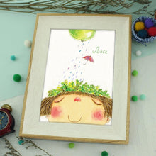 將圖片載入圖庫檢視器 StephyDesignHK 掛畫- 靈果-<和平> /手繪原作