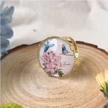 將圖片載入圖庫檢視器 香檳紅多色亞麻防曬披肩配玫瑰花絲巾扣禮盒-母親節禮盒