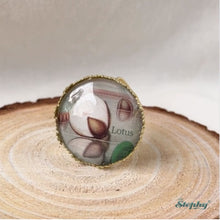 將圖片載入圖庫檢視器 手作水晶面三環絲巾扣禮盒 / 客製化絲巾扣