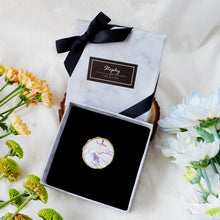 將圖片載入圖庫檢視器 手作水晶面三環絲巾扣禮盒 / 客製化絲巾扣