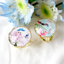 將圖片載入圖庫檢視器 手作水晶面三環絲巾扣禮盒 / 客製化絲巾扣