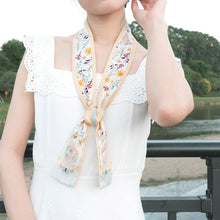 將圖片載入圖庫檢視器 貓咪午休時光長絲巾飄帶禮盒配絲巾扣禮盒套裝