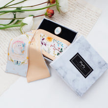 將圖片載入圖庫檢視器 貓咪午休時光長絲巾飄帶禮盒配絲巾扣禮盒套裝