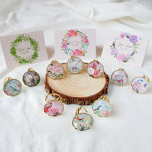 將圖片載入圖庫檢視器 輕柔橄欖綠多色亞麻圍巾配水仙花絲巾扣禮盒-母親節禮盒