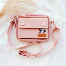 將圖片載入圖庫檢視器 StephyDesignHK  粉桃色多夾層斜背包/ 防水收納布包 / 超輕防水包