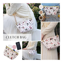 將圖片載入圖庫檢視器 StephyDesignHK  【世界真細小】可調節長短鏈條帆布斜背包/餃子包