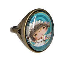 將圖片載入圖庫檢視器 StephyDesignHK 獨家插畫絲巾扣禮物 - 手工打造心意禮品/定製禮物